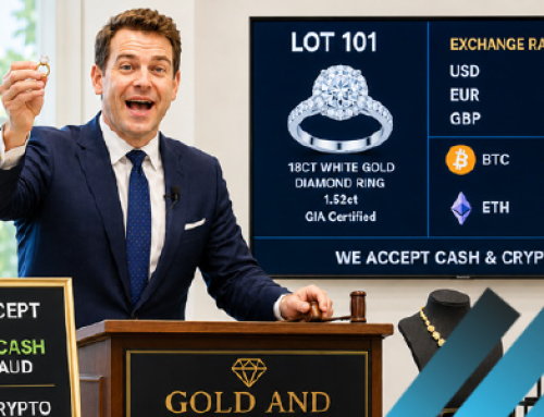 Cash, Crypto Currency And Jewellery Auctions